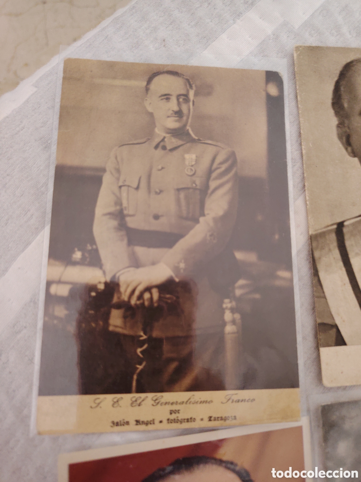 Postales: 5 postales de Franco. Todas sin circular - Foto 2
