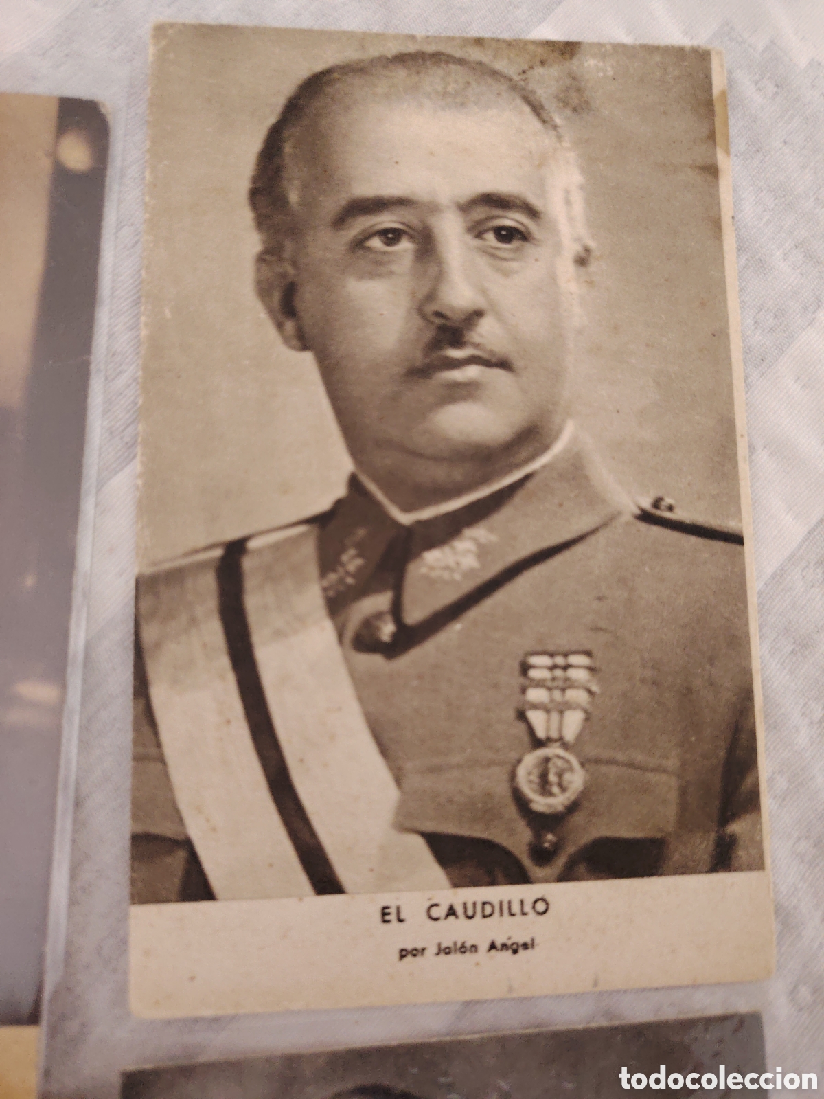 Postales: 5 postales de Franco. Todas sin circular - Foto 3