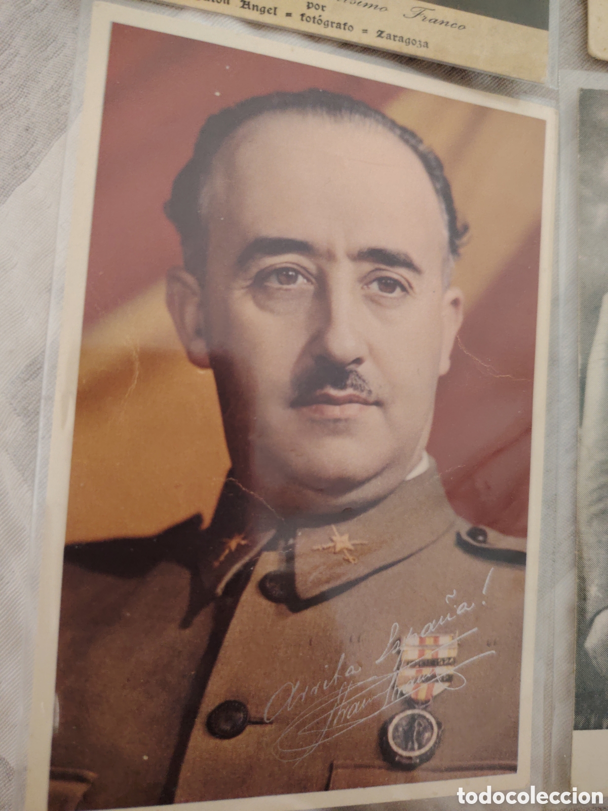 Postales: 5 postales de Franco. Todas sin circular - Foto 4