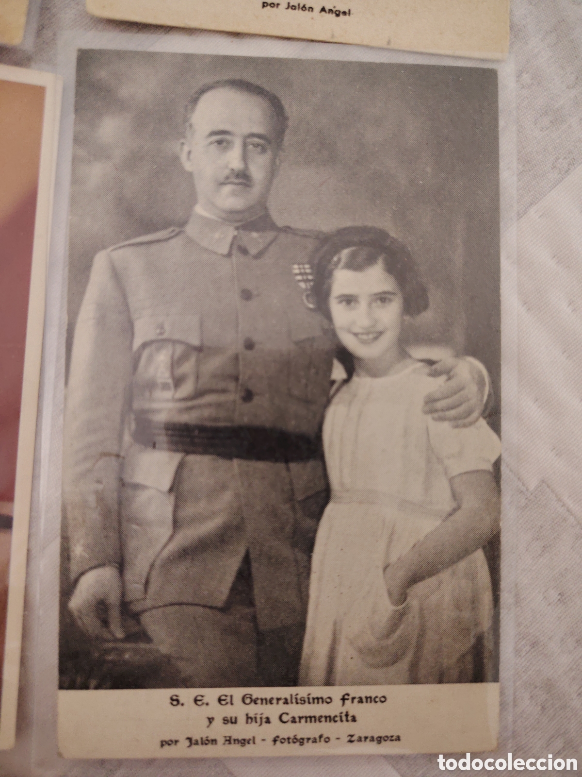 Postales: 5 postales de Franco. Todas sin circular - Foto 5