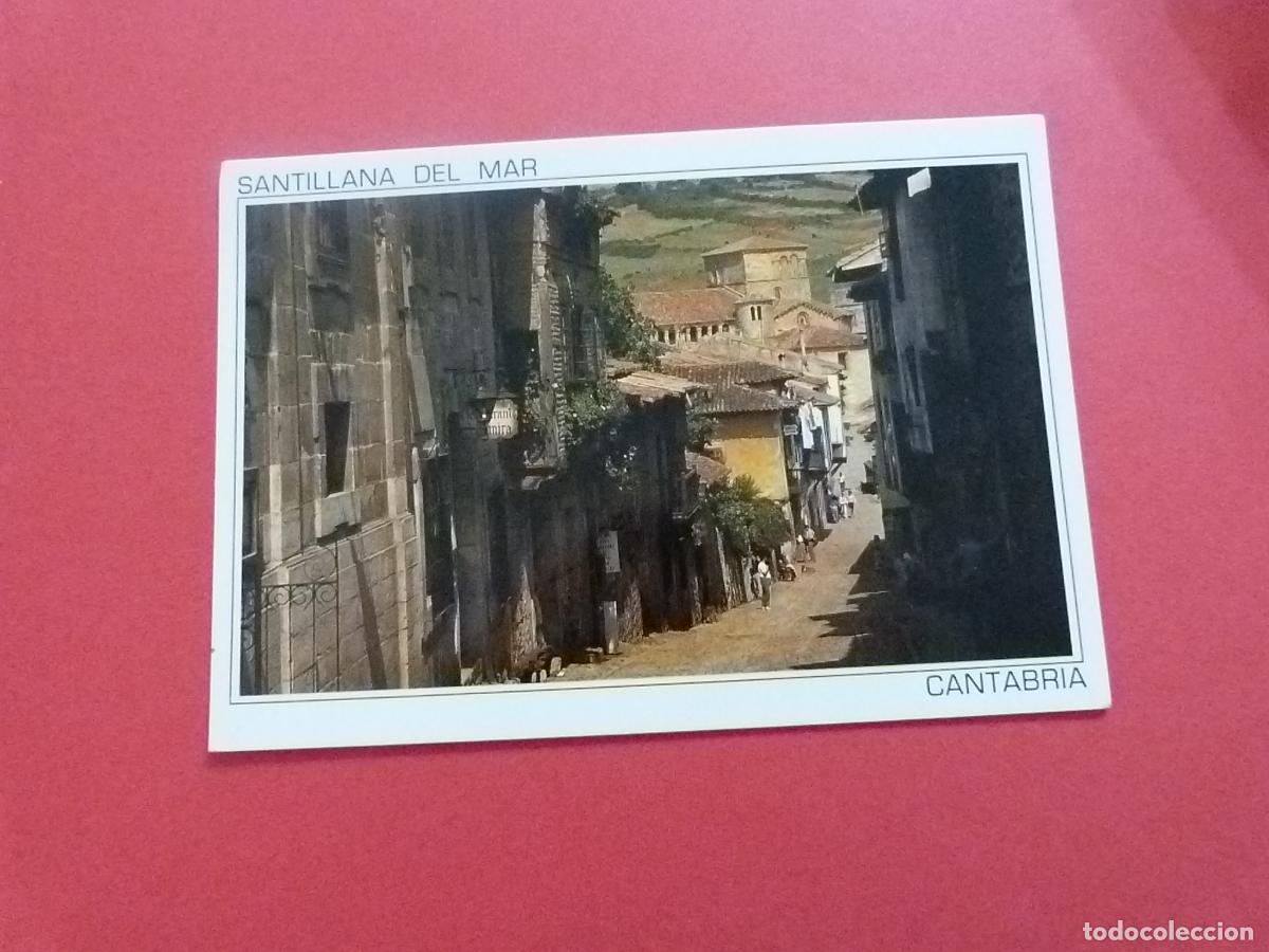 Postales: POSTAL SIN CIRCULAR SANTILLANA DEL MAR SANTANDER LOTE 48 MIRAR FOTOS