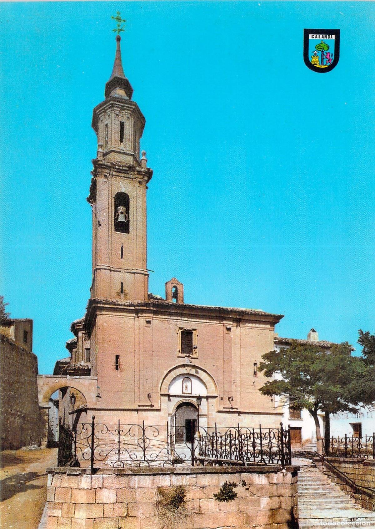 Postales: Postal de Calanda Templo de Nuestra Se&ntilde;ora del Pilar Teruel