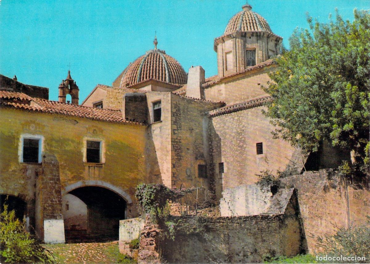 Postales: Postal de la fachada del Santuario de la Font de la Salut en Traiguera