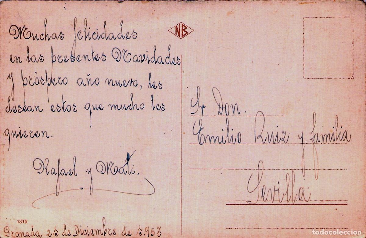 Postales: Postal de Navidad con Escena del Nacimiento de Jes&uacute;s - Foto 2