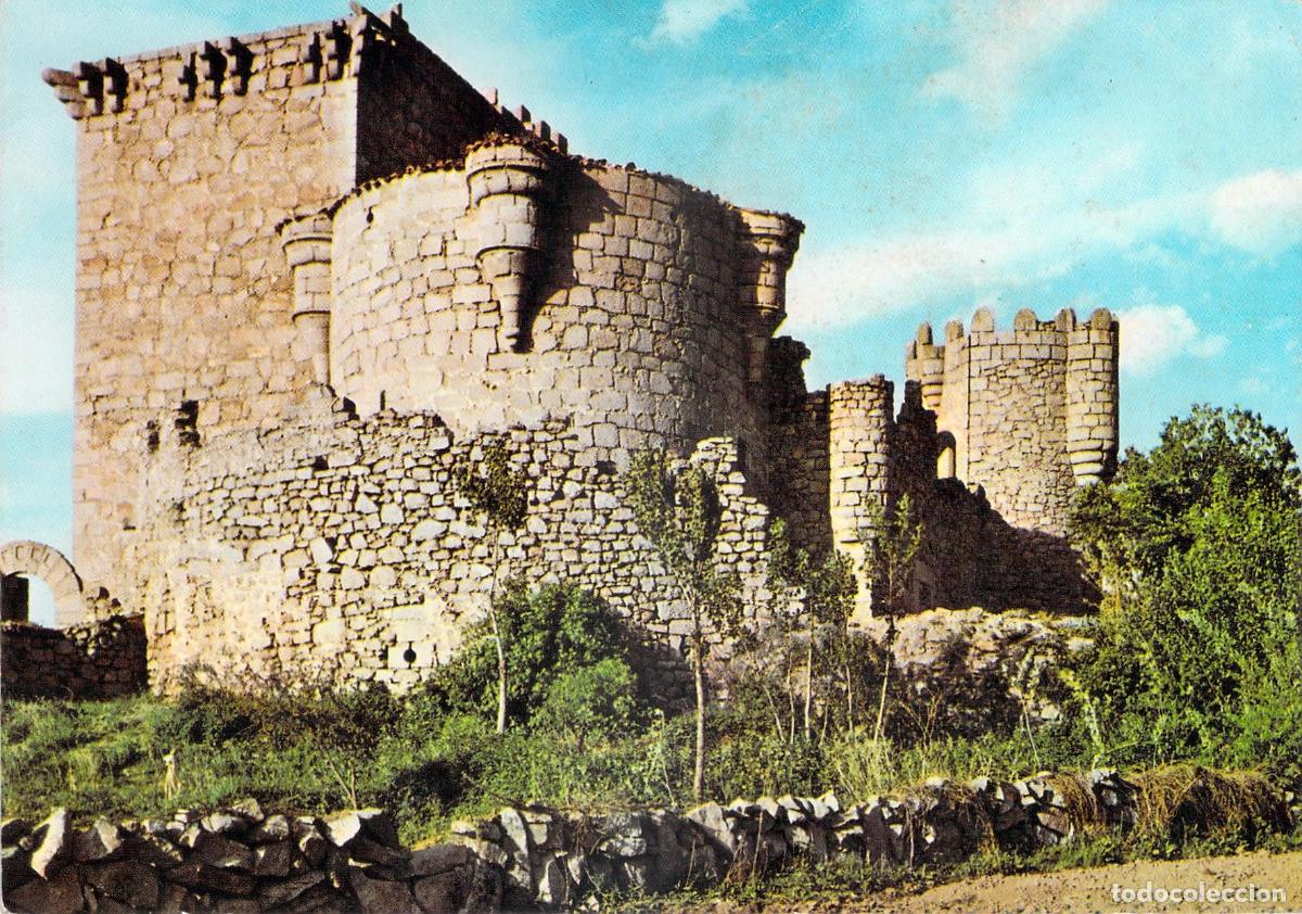 Postales: Postal del Castillo de Villaviciosa en &Aacute;vila, Espa&ntilde;a