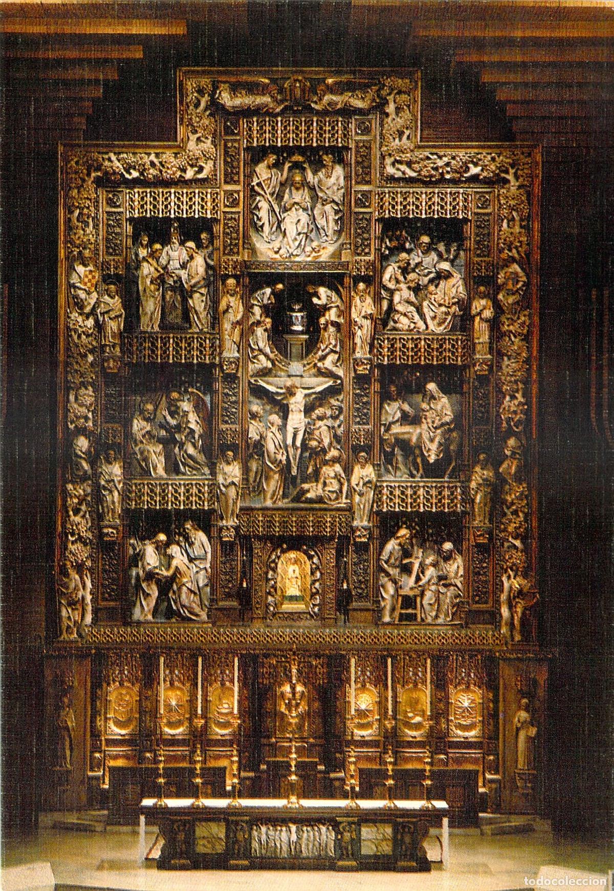 Postales: Postal del Retablo Principal del Santuario de Torreciudad