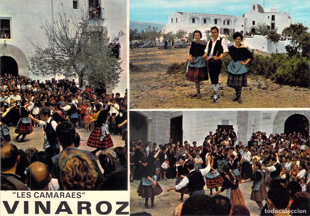 Postales: Postal de Vinaroz Grupo de Coros y Danzas Ermita San Sebasti&aacute;n