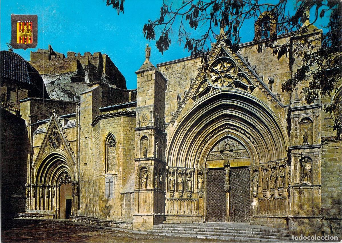 Postales: Postal de la Iglesia Arciprestal de Morella, Castell&oacute;n
