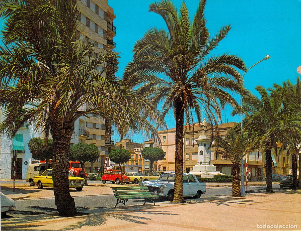 Postales: Postal de Vinar&ograve;s Plaza Costa y Borr&aacute;s