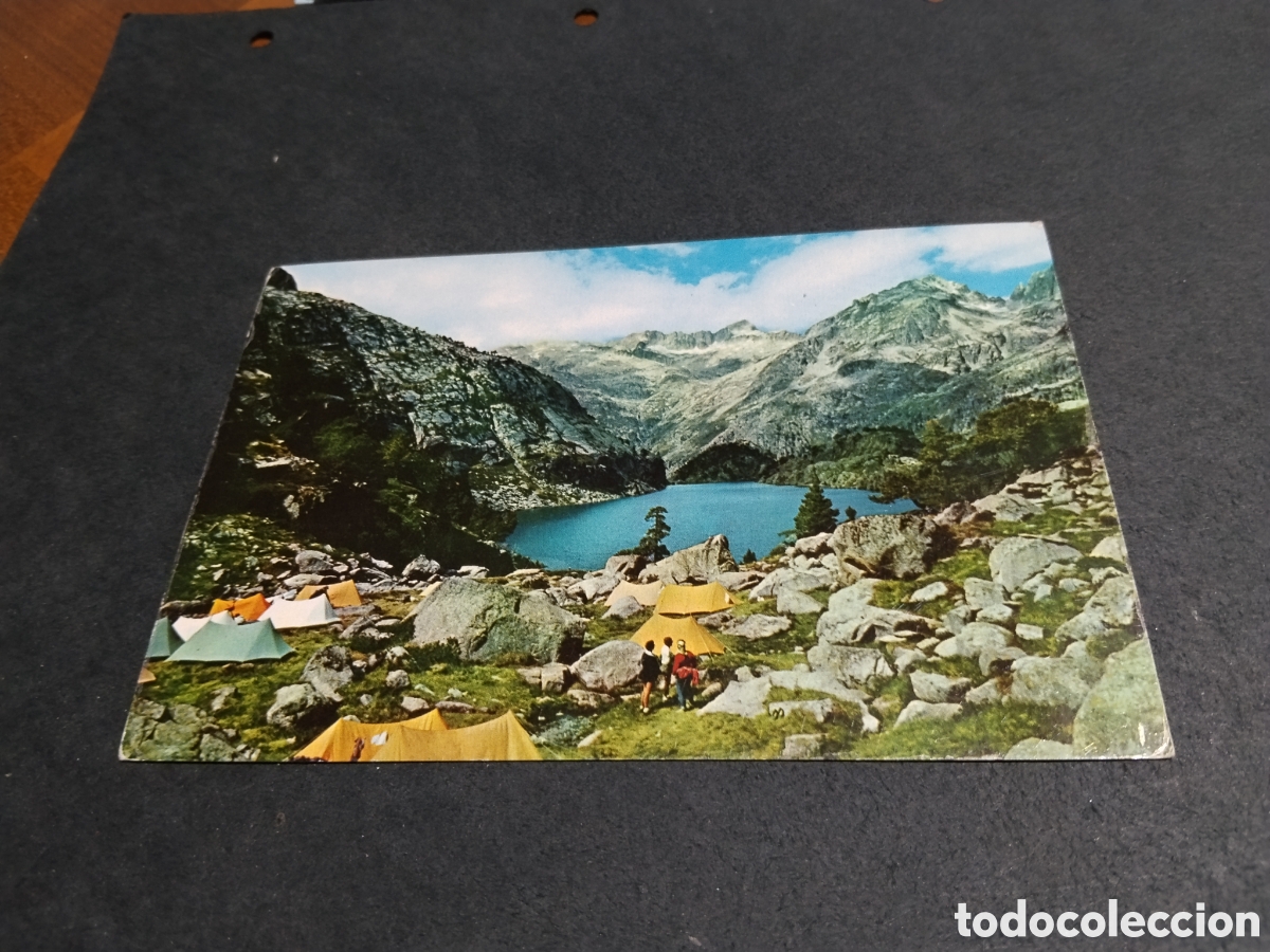 Postales: Postal Lago negro pirineos