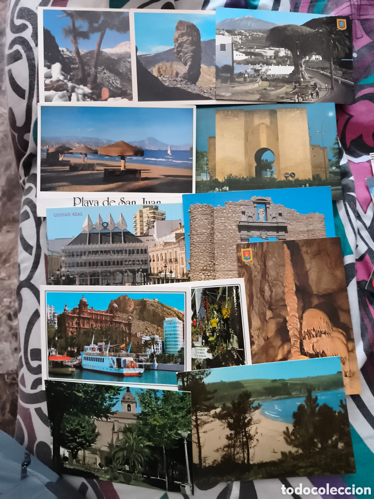 Postais: 12 POSTALES LUGARES ESPA&Ntilde;A