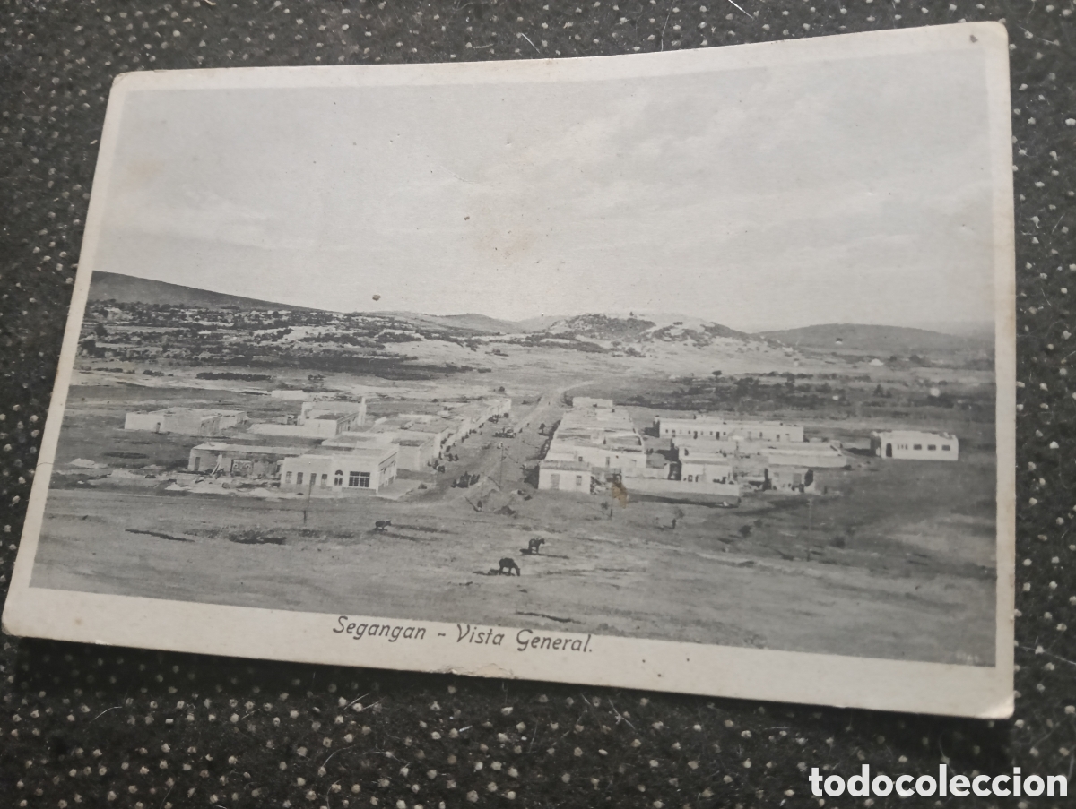 Postales: SEGANGAN Cuartel de Regulares de Alhucemas Espa&ntilde;a con algo de desgaste