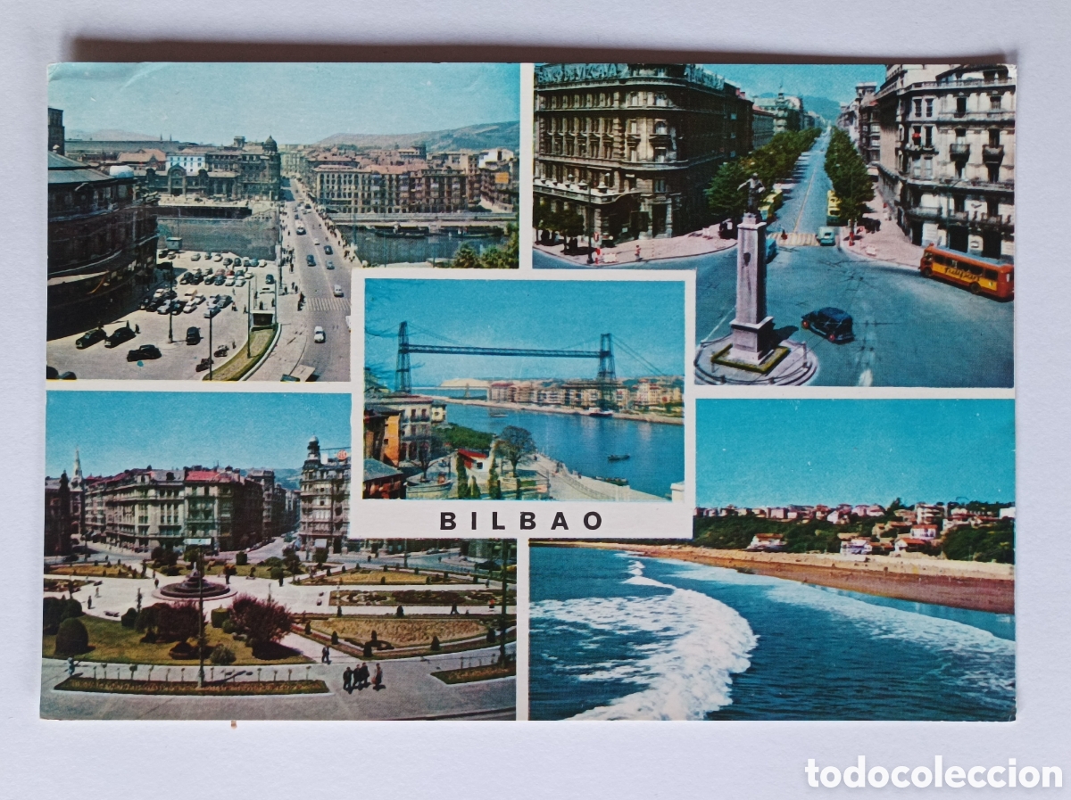 Postales: POSTAL BILBAO. PUIG FERRAN. ESCRITA NO CIRCULADA. 1963.