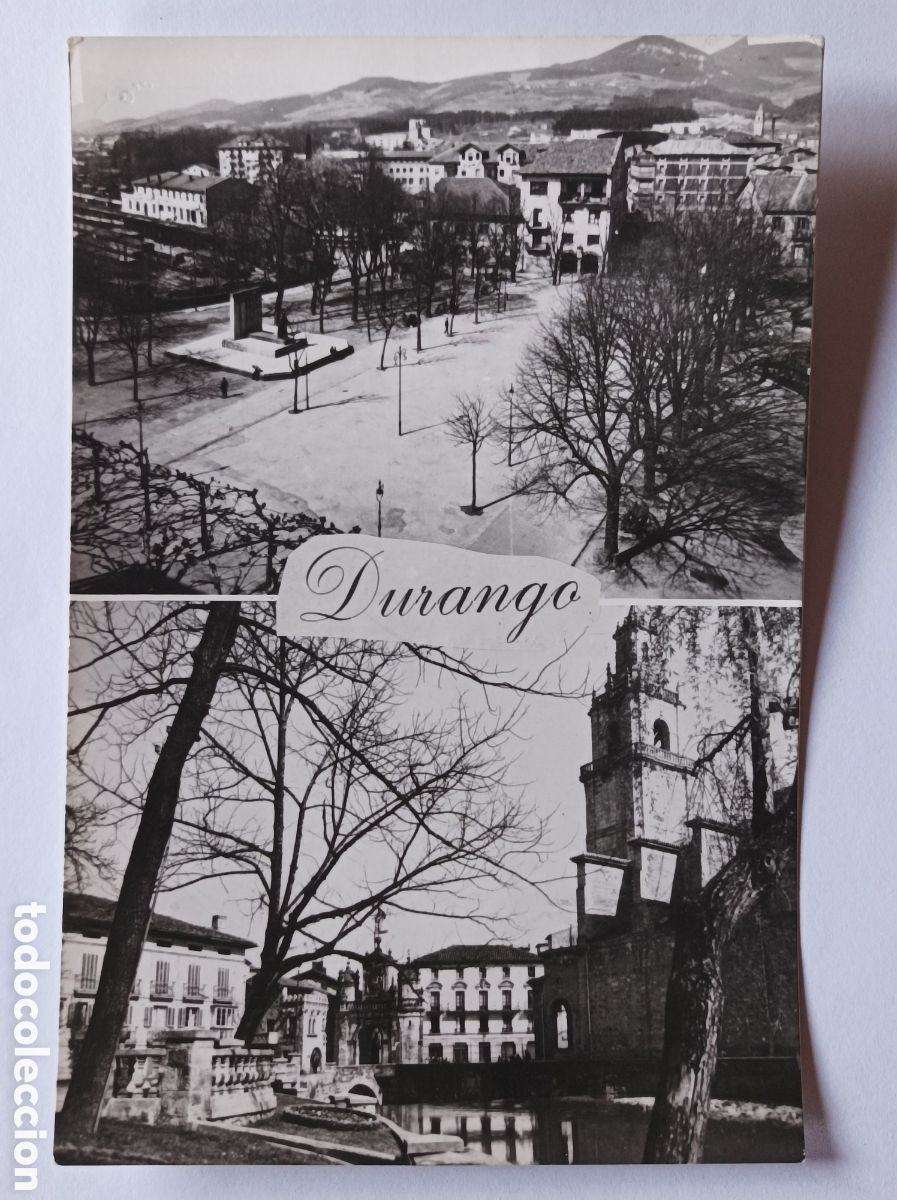 Postales: POSTAL DURANGO. EDICIONES PARIS 16. CIRCULADA 1966.