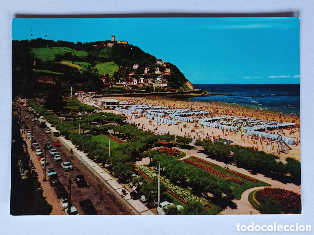 Postales: POSTAL SAN SEBASTI&Aacute;N. ONDARRETA. BEASCOA 1301. CIRCULADA.