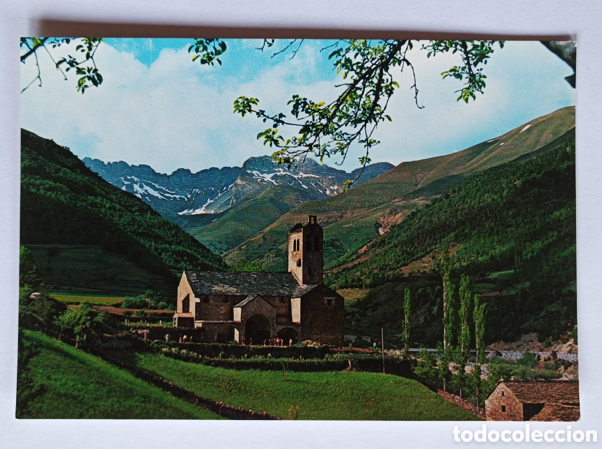 Postales: POSTAL PIRINEO ARAGON&Eacute;S. LIMAS DE BROTO. PE&Ntilde;ARROYA. SIN CIRCULAR.