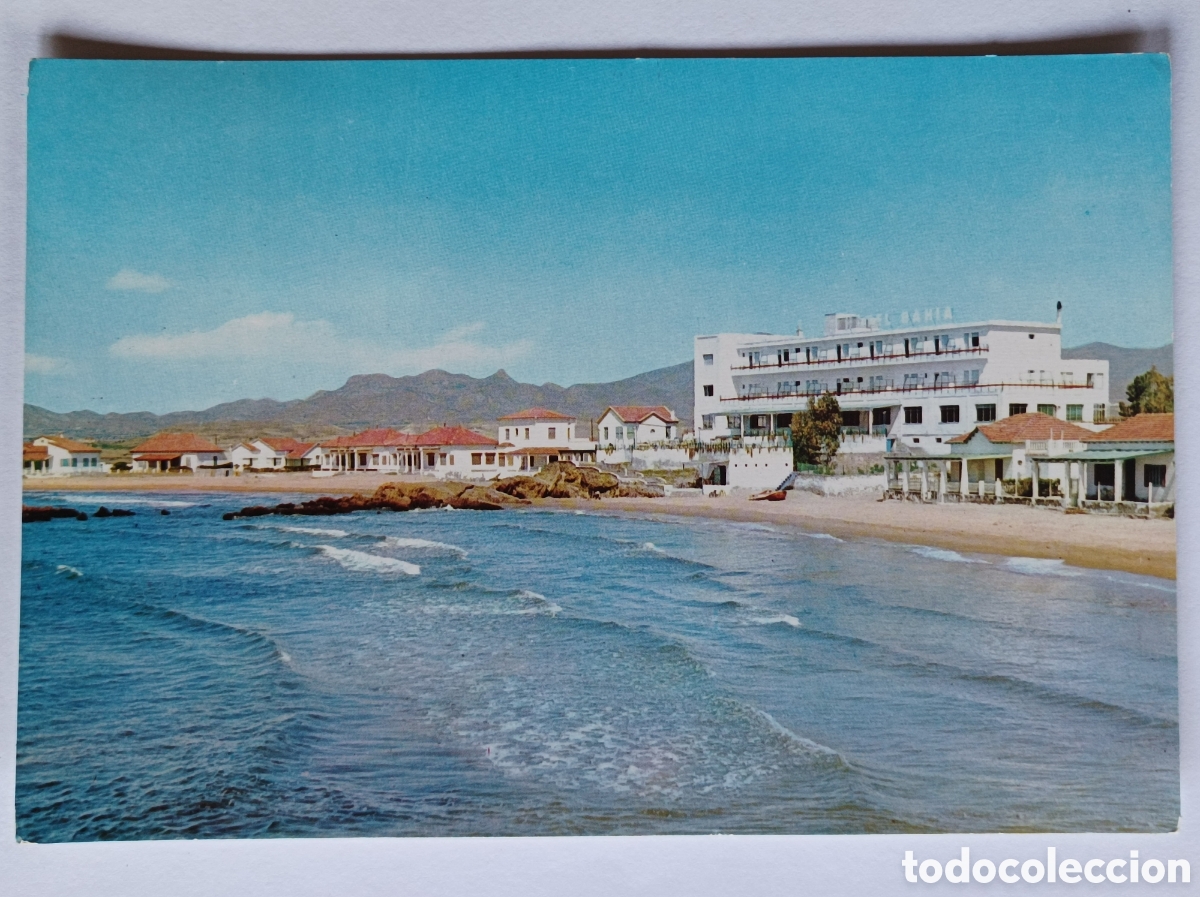 Postales: POSTAL HOTEL BAH&Iacute;A. MAZARR&Oacute;N. EDICIONES IGOL. CIRCULADA.