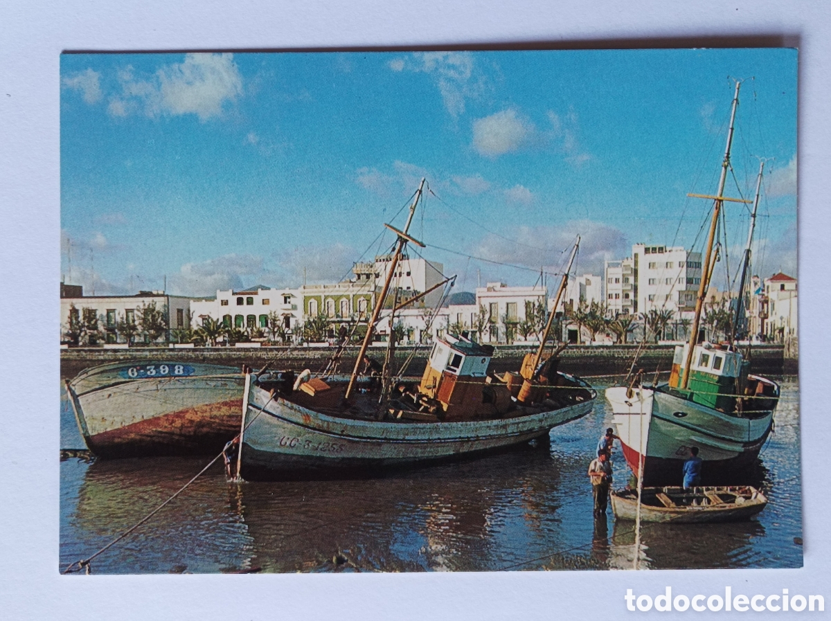 Postales: POSTAL ARRECIFE DE LANZAROTE. EDITORIAL CANARIA 509. SIN CIRCULAR.