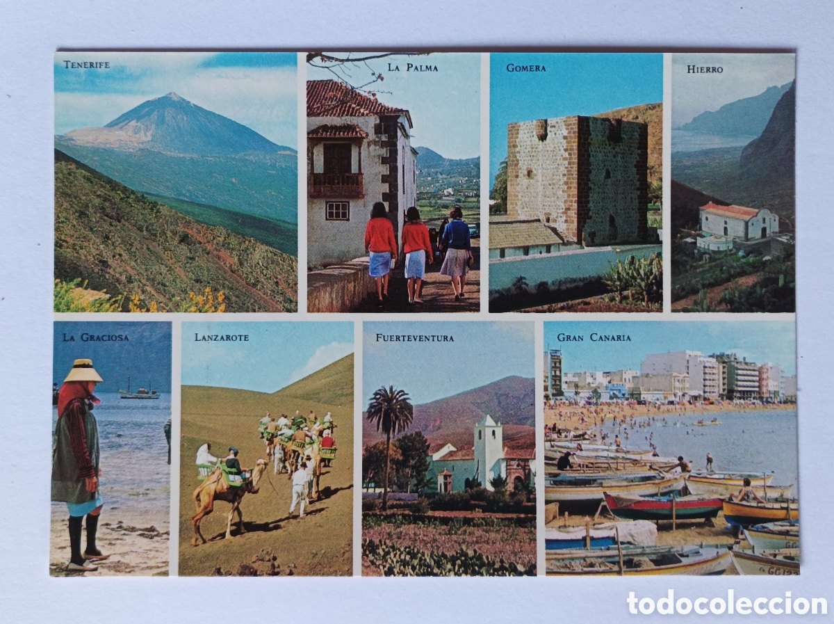 Postales: POSTAL ISLAS CANARIAS. EDITORIAL CANARIA 523. SIN CIRCULAR.