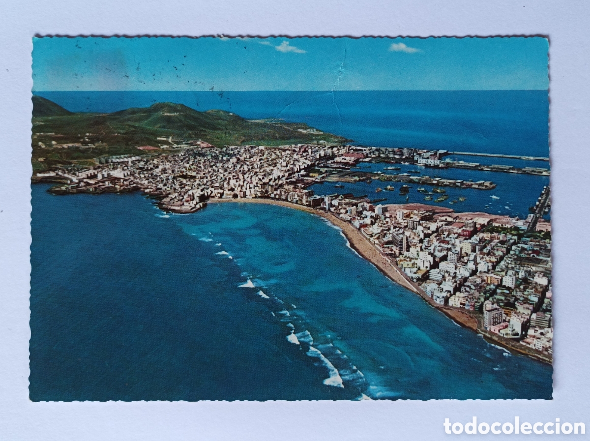 Postales: POSTAL LAS PALMAS DE GRAN CANARIA. PUERTO DE LA LUZ. KRUGER. CIRCULADA 1967.