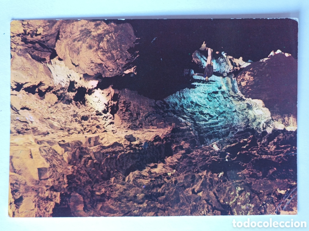 Postales: POSTAL ARRECIFE. CUEVA DE LOS VERDES. FOTO GABRIEL 2003. CIRCULADA 1966.