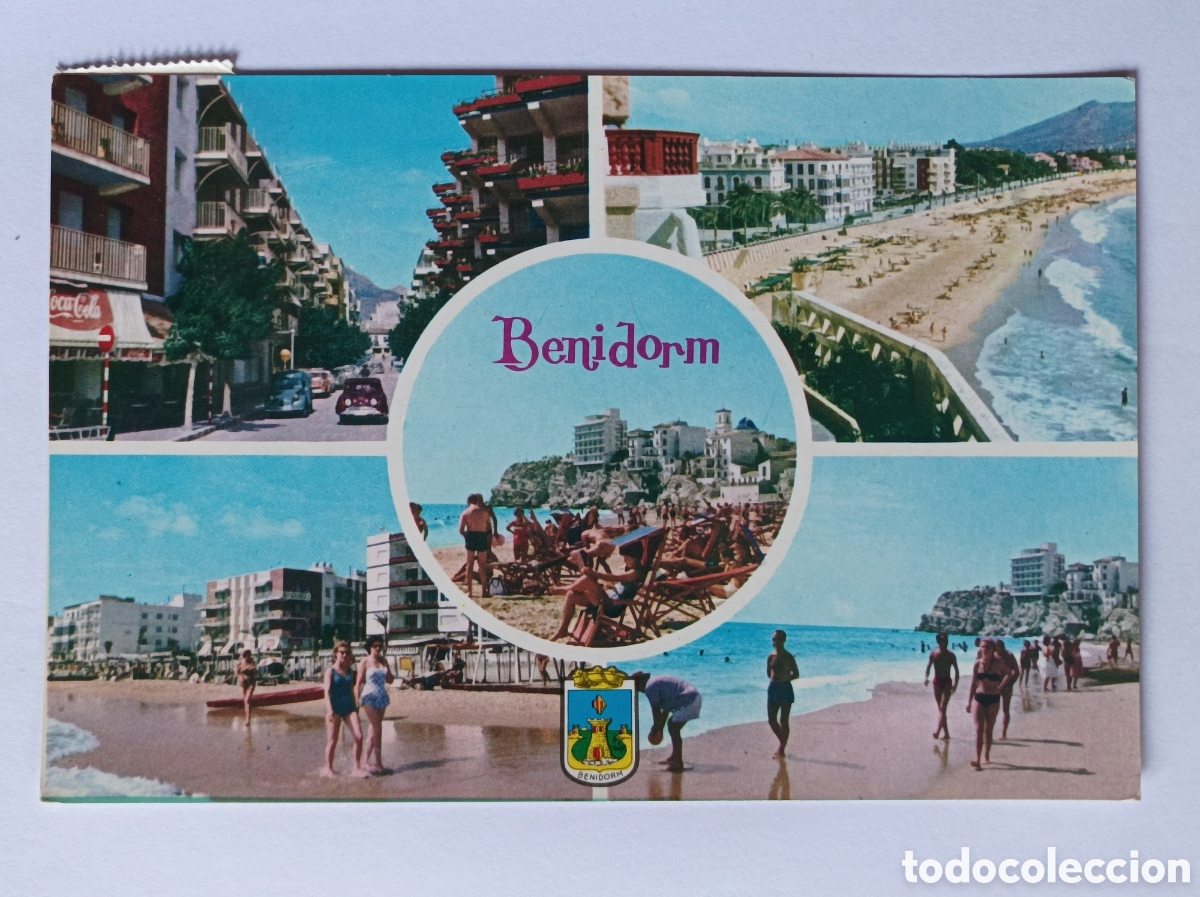 Postales: POSTAL BENIDORM. EDICIONES SOL DE ESPA&Ntilde;A 360. CIRCULADA.