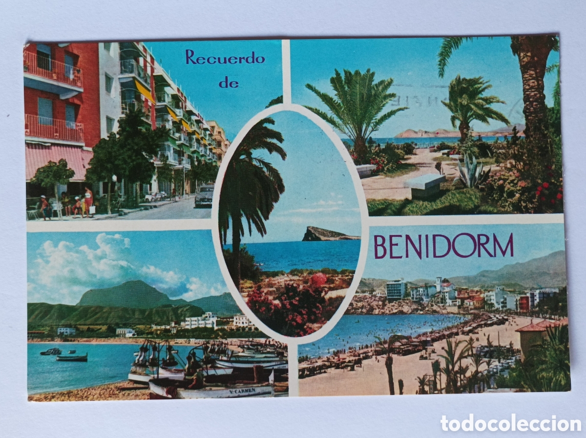 Postales: POSTAL ALICANTE. FOTO RUECK 59. CIRCULADA.
