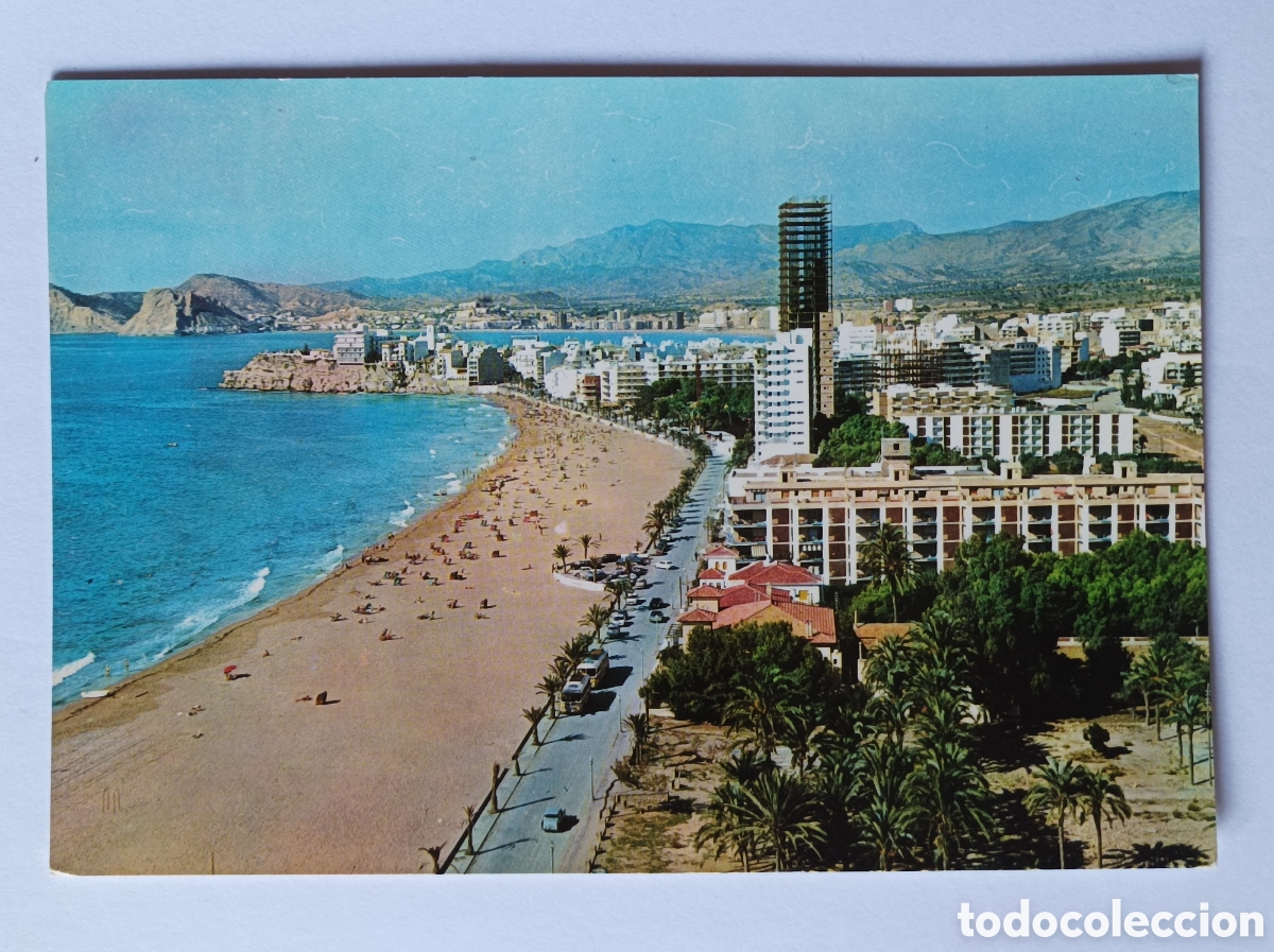 Postales: POSTAL BENIDORM. FOTO RUECK 34. CIRCULADA 1966.