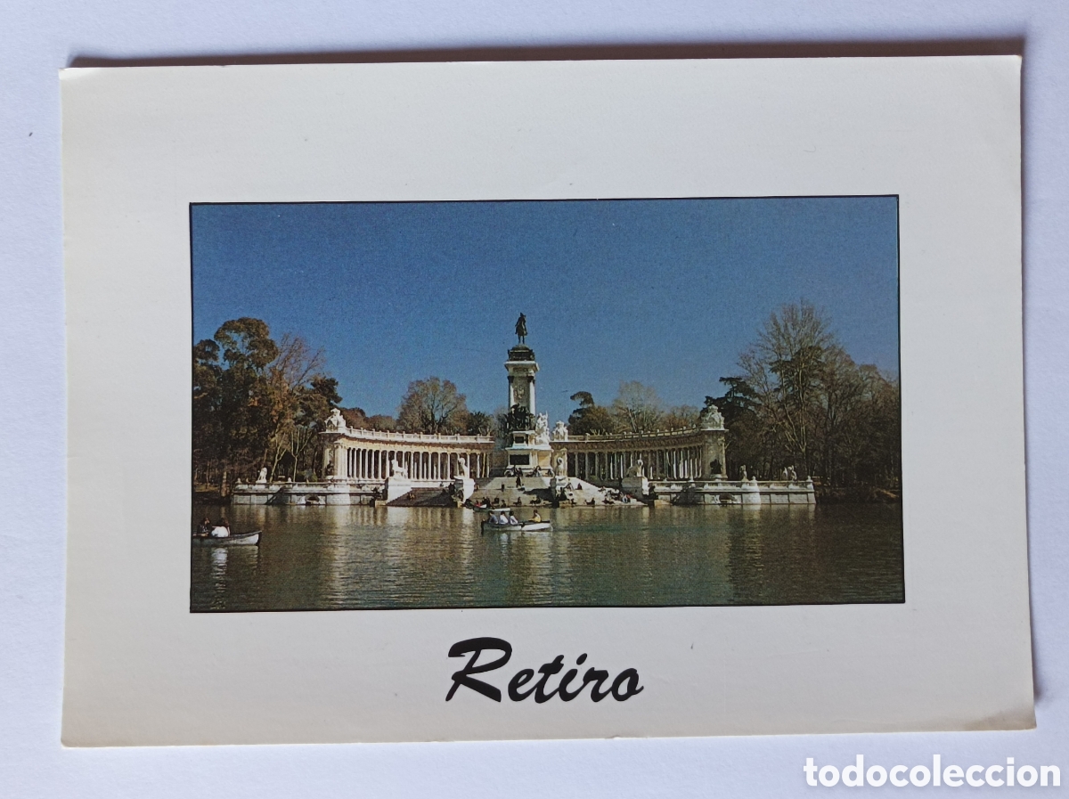Postales: POSTAL MADRID. RETIRO. EDICIONES 07. 377. CIRCULADA 1988.