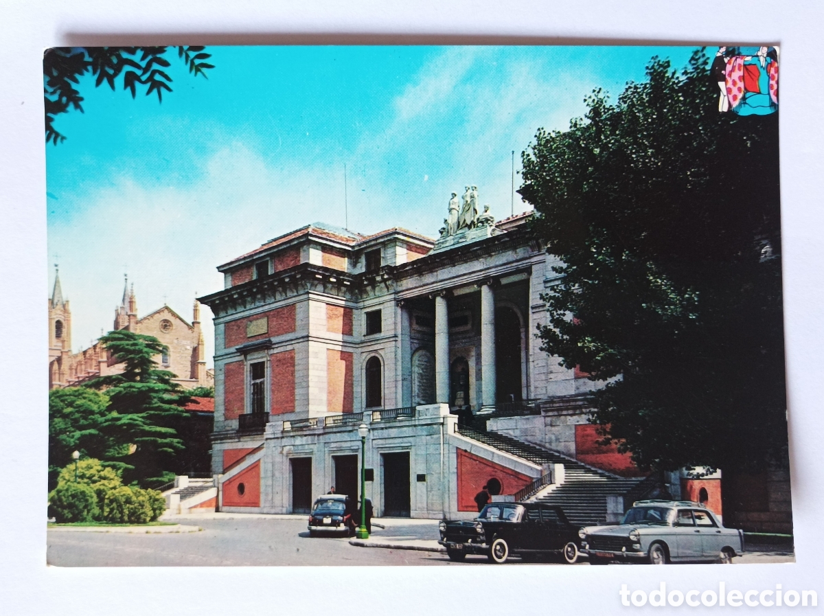 Postales: POSTAL MADRID. MUSEO DEL PRADO. BEASCOA 132. CIRCULADA 1966.