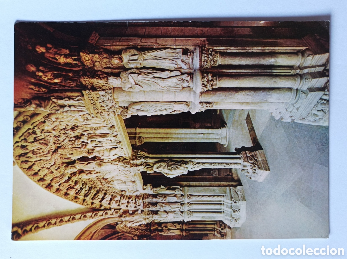 Postales: POSTAL SANTIAGO DE COMPOSTELA. P&Oacute;RTICO DE LA GLORIA. EDICIONES ALARDE 53. CIRCULADA 1965.