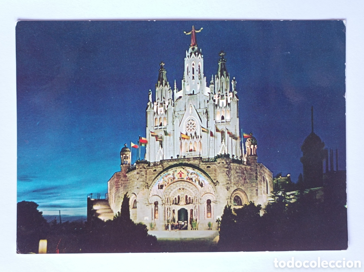 Postales: POSTAL BARCELONA. TIBIDABO. ZERKOWITZ 2043. CIRCULADA 1967.