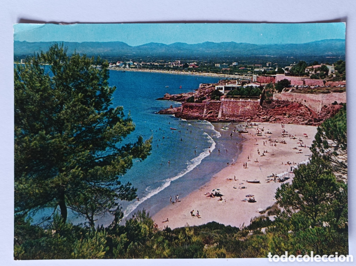 Postales: POSTAL SALOU. ARRIBAS 2025. CIRCULADA 1963.