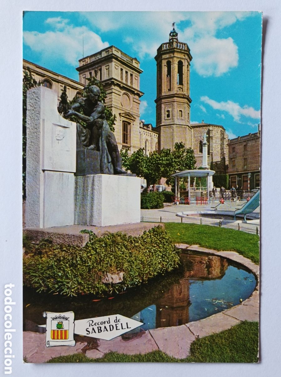 Postales: POSTAL SABADELL. PLAZA DR. ROBERT. EURO EDICIONES. CIRCULADA 1967.