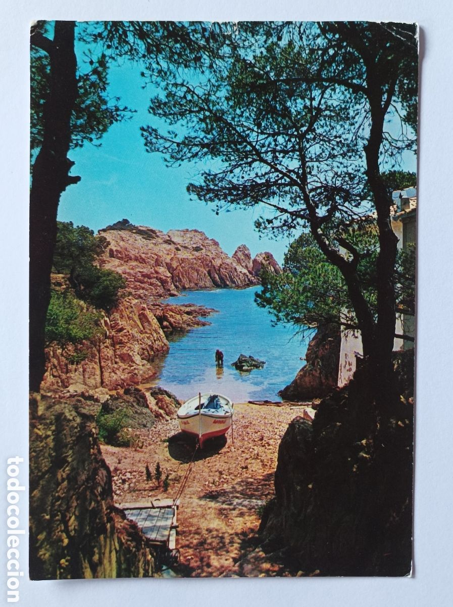 Postales: POSTAL COSTA BRAVA. AIGUA XELIDA. FABREGAT 1230. CIRCULADA 1967.