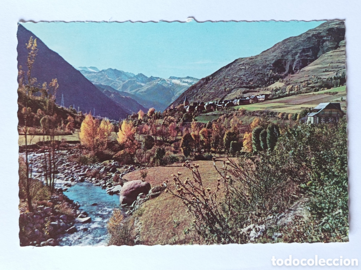 Postales: POSTAL PIRINEOS DE L&Eacute;RIDA. VALLE DE ARAN. GESSA. GARABELLA 5100. SIN CIRCULAR.