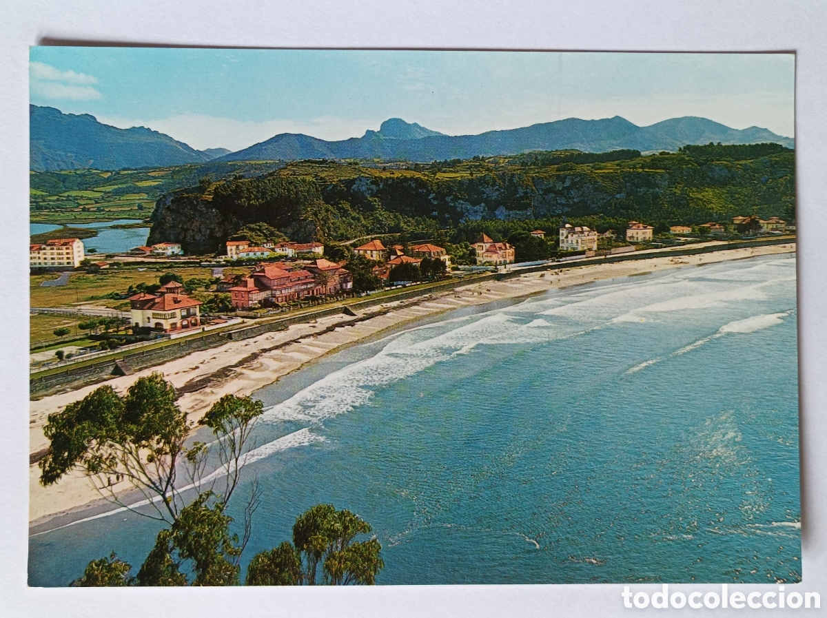 Postales: POSTAL RIBADESELLA. PLAYA SANTA MARINA. GARABELLA 11. SIN CIRCULAR.