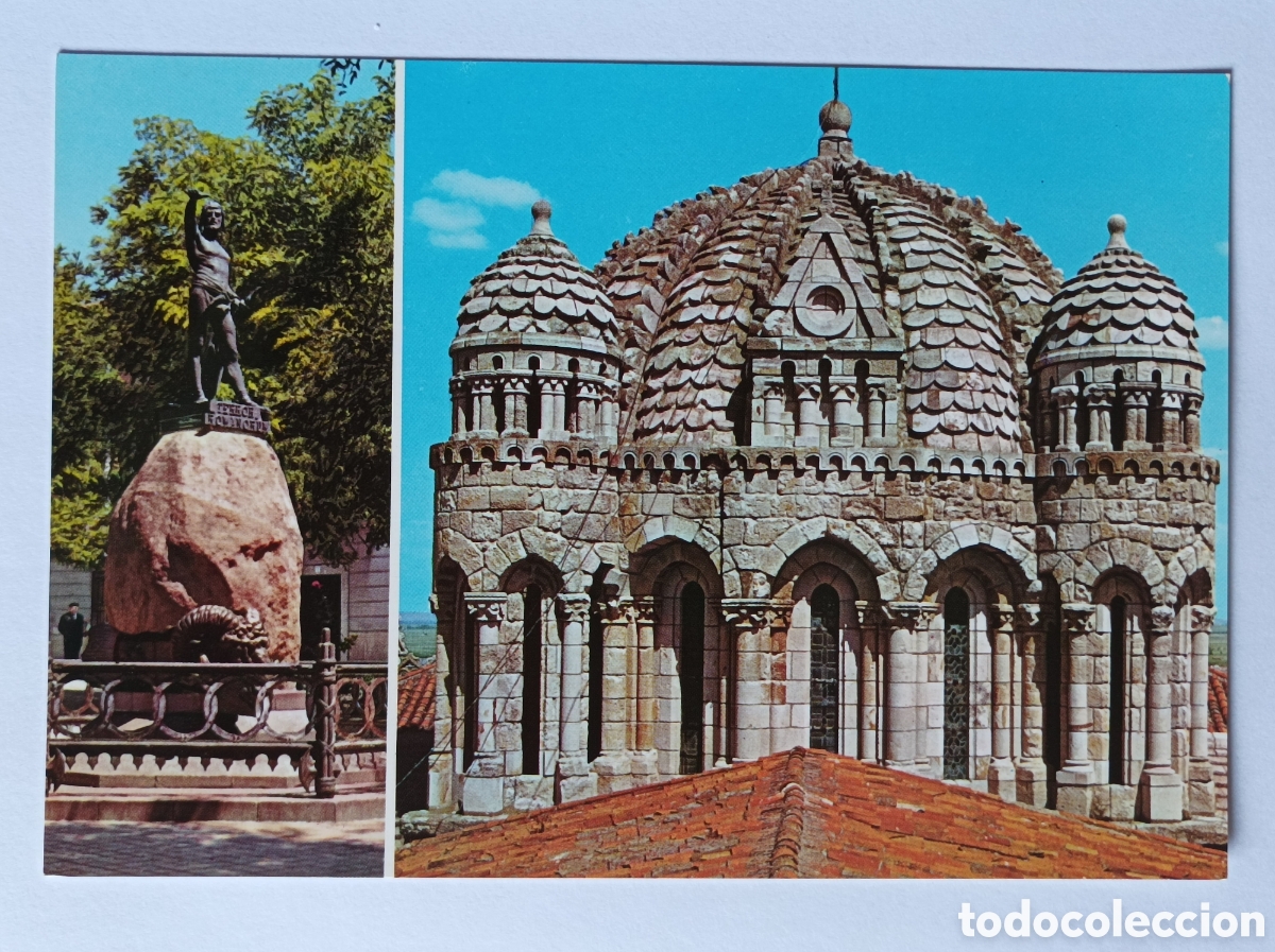Postales: POSTAL ZAMORA. MONUMENTO A VIRIATO. GARABELLA 16. SIN CIRCULAR.