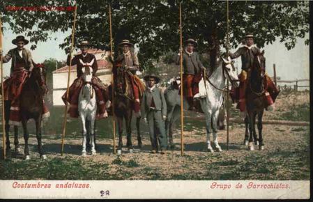 Postales: COSTUMBRES ANDALUZAS - Foto 1