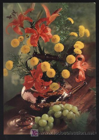 Postales: postal flores- sin escribir - Foto 1