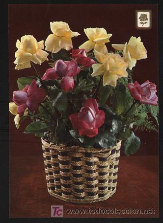 Postales: postal flores - sin escribir - Foto 1