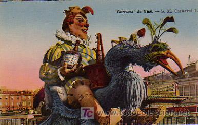 Postales: CARNAVAL. SA MAJEST&Eacute; CARNAVAL. CARNAVAL DE NICE - Foto 1