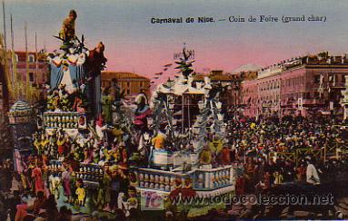Postales: CARNAVAL. COINDE FOIRE (GRAND CHAR). CARNAVAL DE NICE - Foto 1