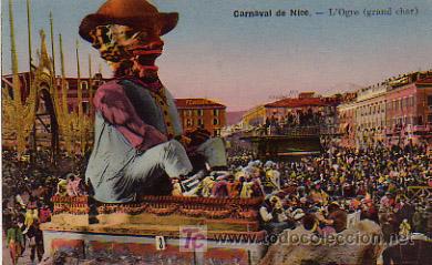 Postales: CARNAVAL. LOGRE (GRAND CHAR). CARNAVAL DE NICE - Foto 1