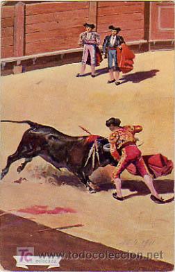 Postales: TAUROMAQUIA. TOROS. LA ESTOCADA. - Foto 1