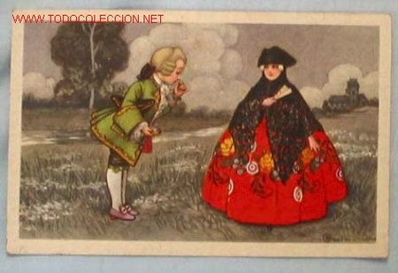 Postales: TARJETA POSTAL ROMANTICA - Foto 1