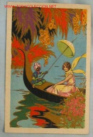 Postales: TARJETA POSTAL ROMANTICA - Foto 1