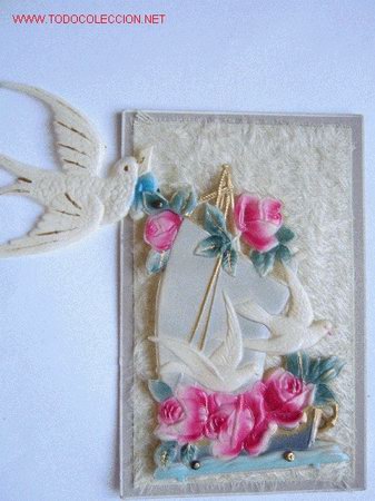 Postales: ART NOUVEAU POSTAL ABRIBLE - Foto 1
