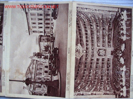 Postales: libro  postales 32 VEDUTE MILANO - Foto 5