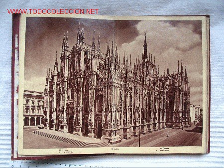 Postales: libro  postales 32 VEDUTE MILANO - Foto 2
